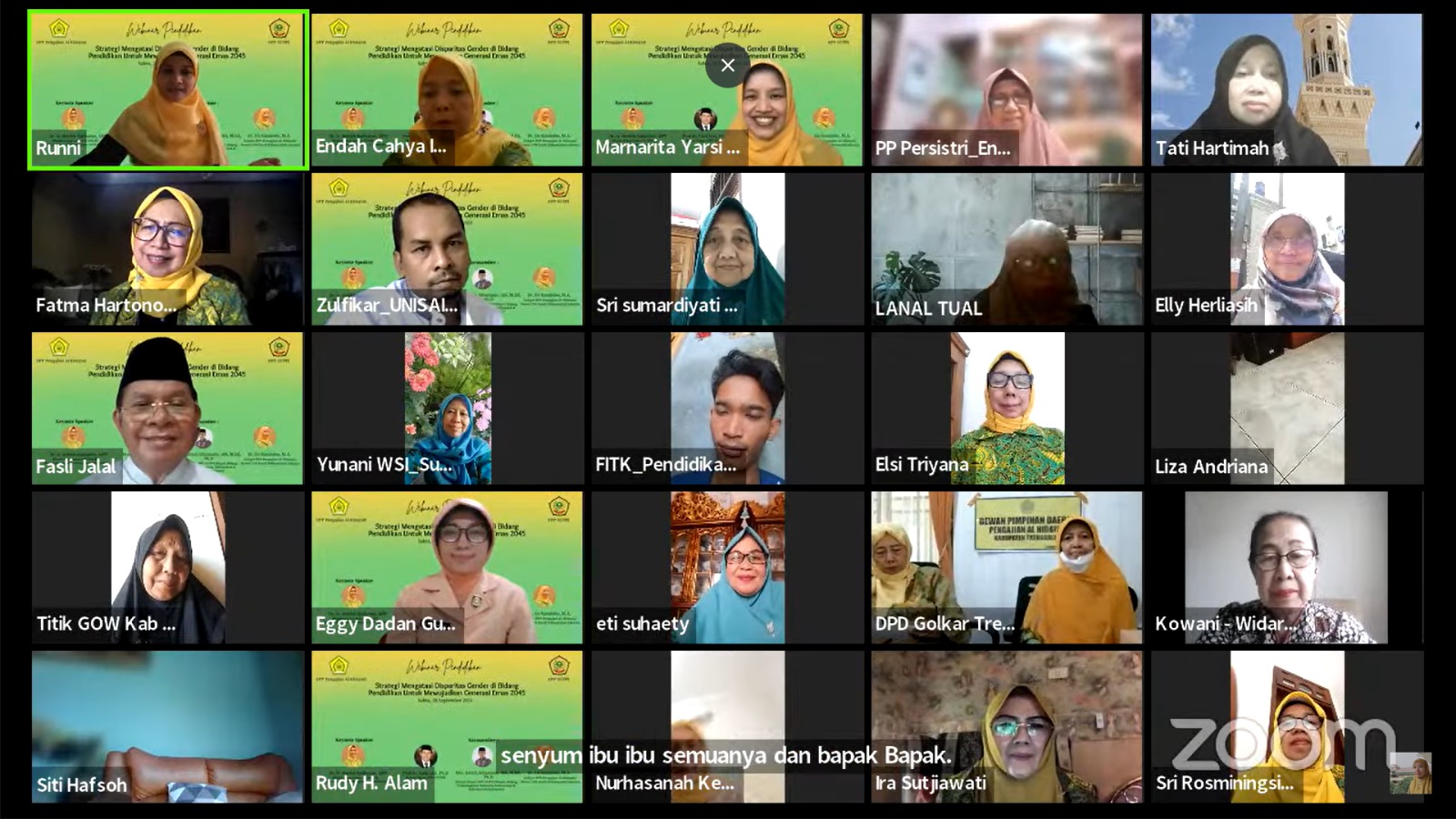 Webinar pendidikan DPP Pengajian Al-Hidayah