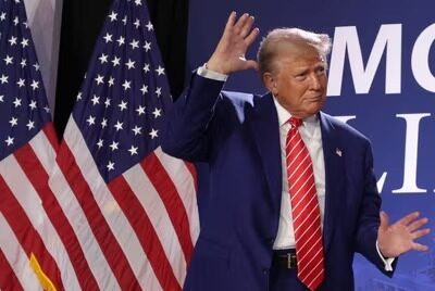 Donald Trump. Sumber foto : The Guardian