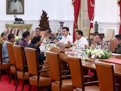 Pertemuan Presiden Prabowo dengan Ketua Umum Partai Koalisi di Istana Negara, Jum'at (1/11/24)