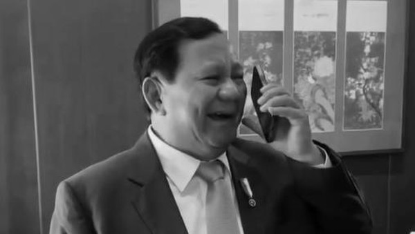 Hasil tangkapan layar saat Presiden Prabowo menelepon Presiden Amerika Serikat terpilih, Donald Trump. (Sumber foto : Instagram Prabowo)