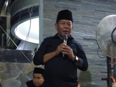 Founder Graha Yakusa Malang saat memberikan testimoni dalam acara peringatan 7 hari meninggalnya Kholis Malik 9Ketua Umum PB HMI 2002-2004) di Jakarta pada Minggu (24/11/2024)