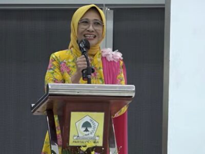 Ketua Bidang Pemberdayaan Perempuan DPP Partai Golkar dalam acara Silaturahmi Perempuan Partai Golkar dan Peringatan Hari Ibu di Aula DPP Partai Golkar Slipi, Jakarta pada Jum'at (20/12/2024).