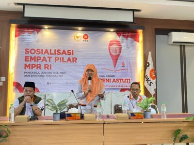 Reni Astuti dalam acara di Sidoarjo, Jawa Timur kemarin
