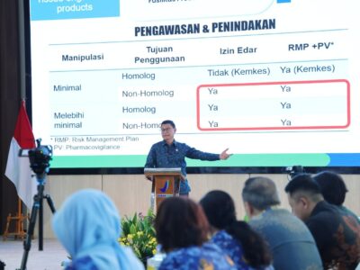 Kepala BPOM, dr.Taruna Ikrar