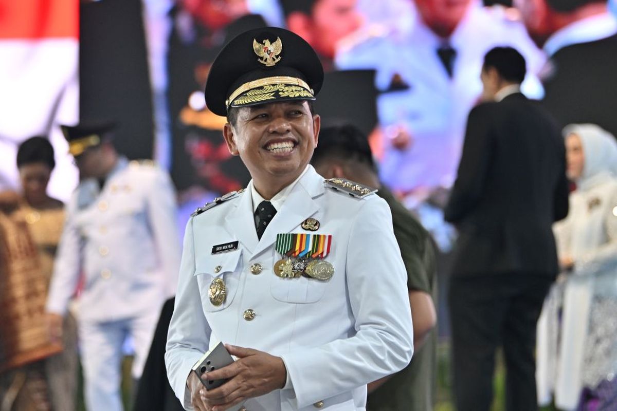 Gubernur Jawa Barat, Dedi Mulyadi. Sumber foto : KOMPAS.COM