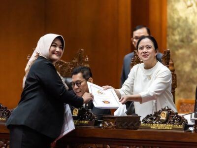 Puan Maharani dalam Rapat Paripurna penutupan Masa Persidangan III 2024-2025 di Senayan Jakarta, Selasa (27/5/2025). Sumber foto : instagram @puanmaharaniri