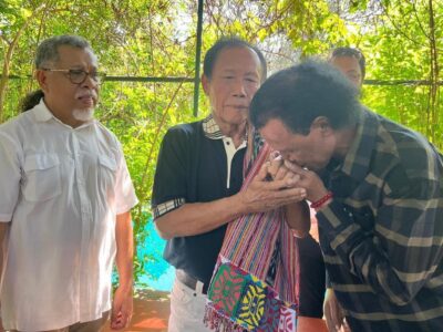 Hercules saat meminta maaf pada Sutiyoso