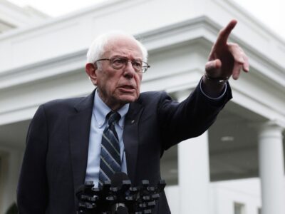 Senator AS, Bernie Sanders.