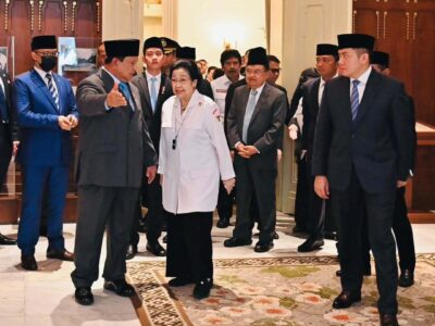 Presiden Prabowo Subianto memimpin Upacara Peringatan Hari Lahir Pancasila Tahun 2025, yang berlangsung di Gedung Pancasila, Jakarta, Senin (2-6-2025).