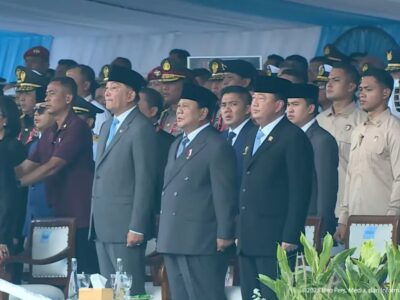 Presiden Prabowo Subianto saat menghadiri ajang Indo Defence Expo and Forum 2024, Rabu (11/6/2025). Sumber foto : tangkapan layar dari Youtube Sekretariat Presiden.