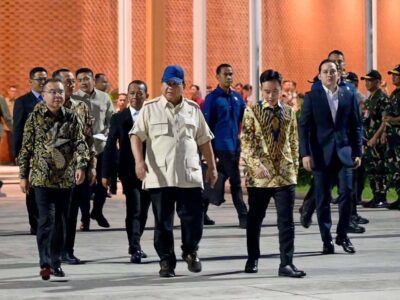 Presiden Prabowo Subianto saat hendak bertolak ke Rusia. Sumber foto : Instagram Sekretariat Kabinet