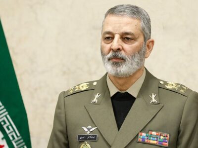 Mayor Jenderal Abdolrahim Mousavi, Ketua Staf Gabungan Angkatan Bersenjata Iran.