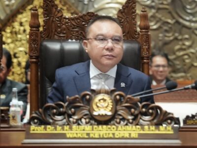 Wakil Ketua DPR RI, Sufmi Dasco. Sumber foto : Instagram @sufmi_dasco