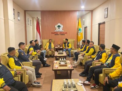 Kunjungan dan Roadshow DPP AMPI ke DPD I Partai Golkar Jawa Timur di Surabaya, Senin (4/8)