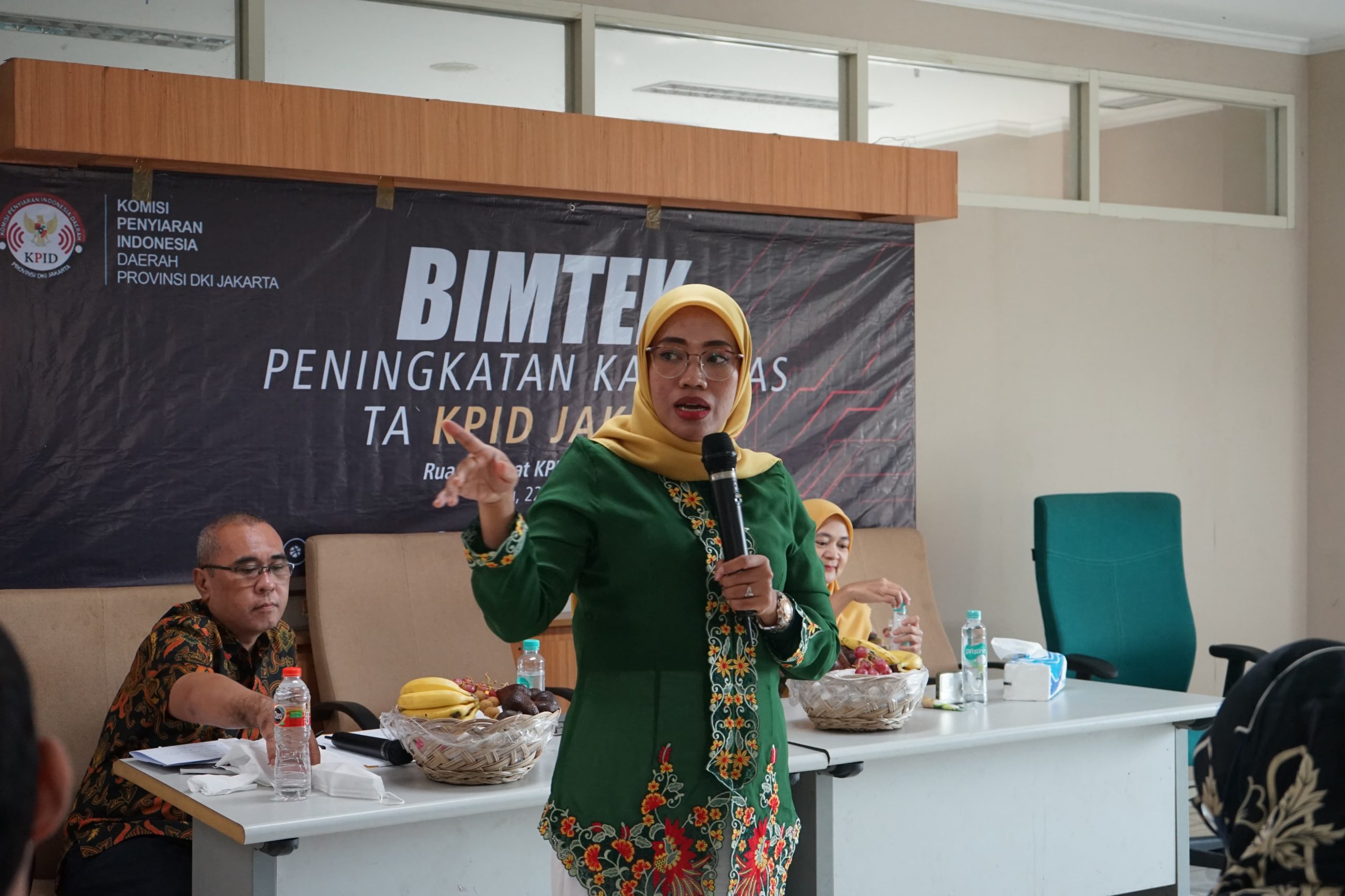 Ketua Komisi Penyiaran Indonesia Daerah (KPID) DKI Jakarta, Rizky Wahyuni,