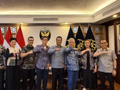 Menteri Hukum Supratman Andi Agtas dalam pertemuan bersama ASIRI, Selasa (4/11/2025).